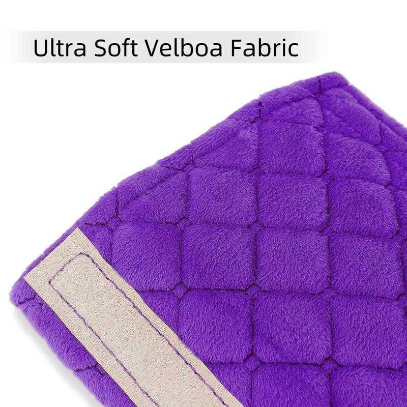 surpassme Car Seat Belt Pads Cover, 2 Pack Seat Belt Shoulder Strap Covers Protector to Release Stress to Your Neck and Shoulder for a Safety Driving (Purple) - Image 4